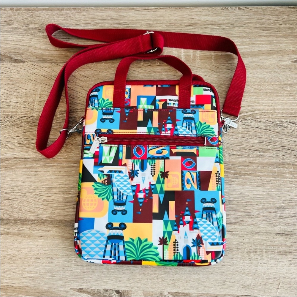 DISNEY WORLD Tech Tablet Phone Cross Body Purse 20th Anniversary Crossbody Bag